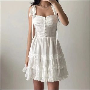 Brand new Polly princess white dress